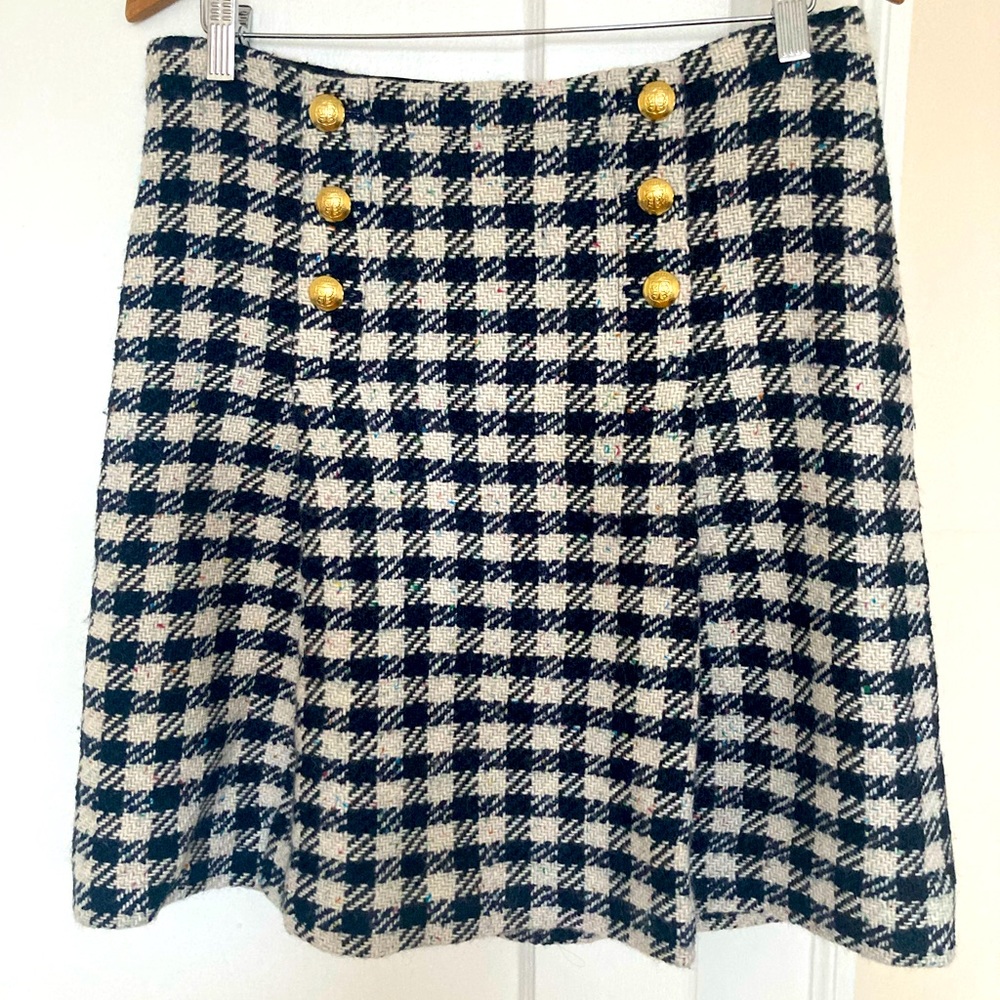 Talbots Houndstooth Tweed style skirt (US size 8)
